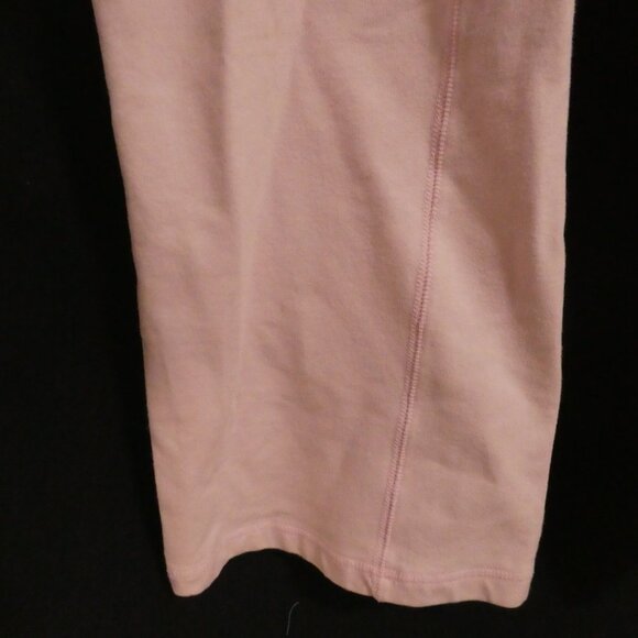 SPORTEK | medium | Light Pink Sweatpants With Drawstring | White Side Stripe - Picture 8 of 16